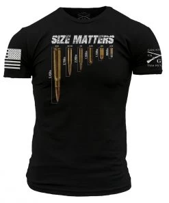 'Grunt Style' Men's Size Matters Tee - Black