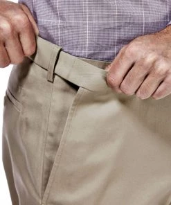 Haggar Clothing Co 'Haggar' Men's Premium No Iron Classic Flat Front - Khaki