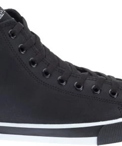 'Harley Davidson' Men's Baxter Hi-Top W/Skull - Black