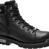 'Harley Davidson' Men's 5.75" Chipman Zip Boot - Black