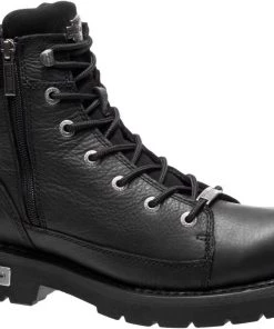 'Harley Davidson' Men's 5.75" Chipman Zip Boot - Black