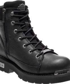 'Harley Davidson' Men's 5.75" Chipman Zip Boot - Black