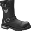 'Harley Davidson' Men's Stroman Boot - Black