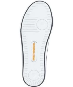 'Harley Davidson' Women's Zia Black Canvas Sneaker - Black