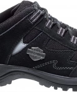 'Harley Davidson' Women's Oxford - Black / Grey