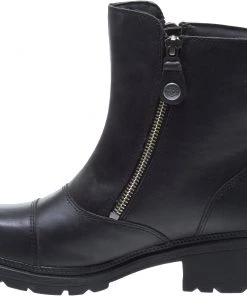 'Harley Davidson' Women's 5.5" Amherst Pull On Side Zip - Black