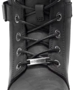 'Harley Davidson' Women's Archer Steel Toe Boot - Black