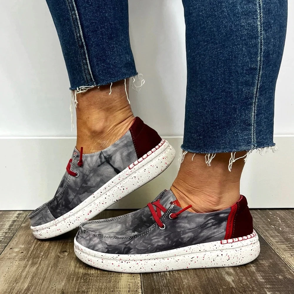 'Hey Dude' Women's Wendy Rise - Rosewood 5 'Hey Dude' Women's Wendy Rise - Rosewood