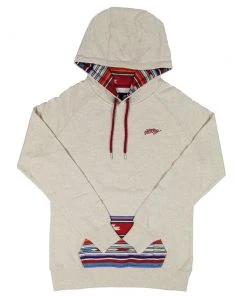 'Hooey' Women's Laramie Hoody - Cream / Aztec