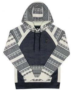 'Hooey' Women's Maya Hoody - Black / Cream