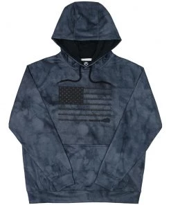 'Hooey' Men's Liberty Roper Hoody - Black Marble