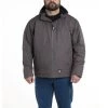 'Berne' Men's Torque Ripstop Hooded Jacket - Slate 2 'Berne' Men's Torque Ripstop Hooded Jacket - Slate