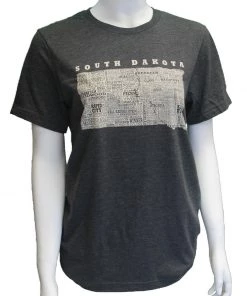 Clothing 'ScratchPad Tees' Unisex Hometown SD Tee - Dark Grey Heather