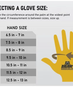 BEAR KNUCKLES LLC 'Bear Knuckles' Double Wedge™ Regular Duty Cowhide Driver Glove - Yellow Men 8 BEAR KNUCKLES LLC 'Bear Knuckles' Double Wedge™ Regular Duty Cowhide Driver Glove - Yellow Men