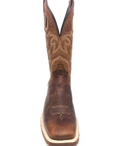 Tanner Mark Boots 'Tanner Mark' Men's 13" Western Square Toe - Orange (Tan) / Marble Orix