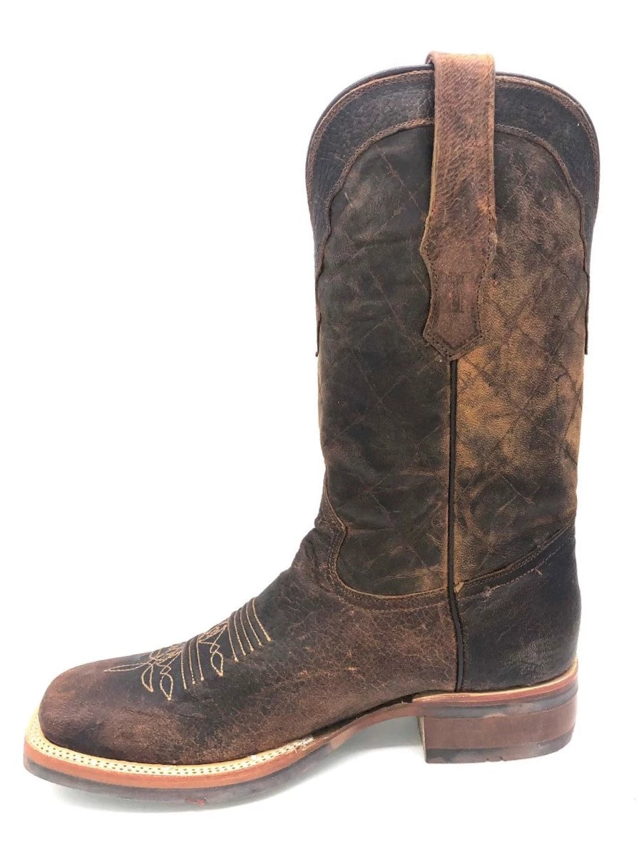 Tanner Mark Boots 'Tanner Mark' Men's 13" Western Square Toe - Buffalo Honey / Mad Dog Honey 9 Tanner Mark Boots 'Tanner Mark' Men's 13" Western Square Toe - Buffalo Honey / Mad Dog Honey