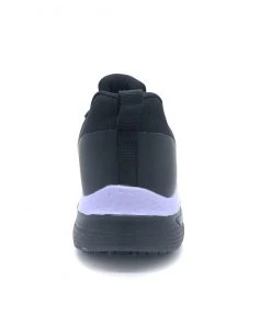 'Skechers' Women's Evzan SR Alloy Toe - Black / Purple