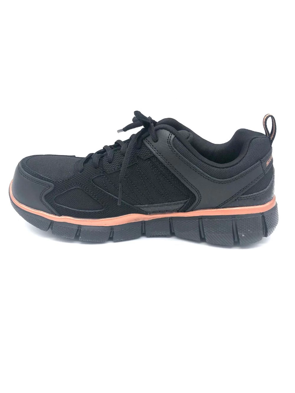 'Skechers' Women's Teflin Kanpur SR ESD Comp Toe - Black / Rose Gold 7 'Skechers' Women's Teflin Kanpur SR ESD Comp Toe - Black / Rose Gold