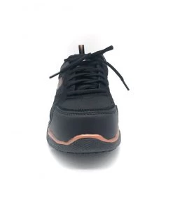 'Skechers' Women's Teflin Kanpur SR ESD Comp Toe - Black / Rose Gold