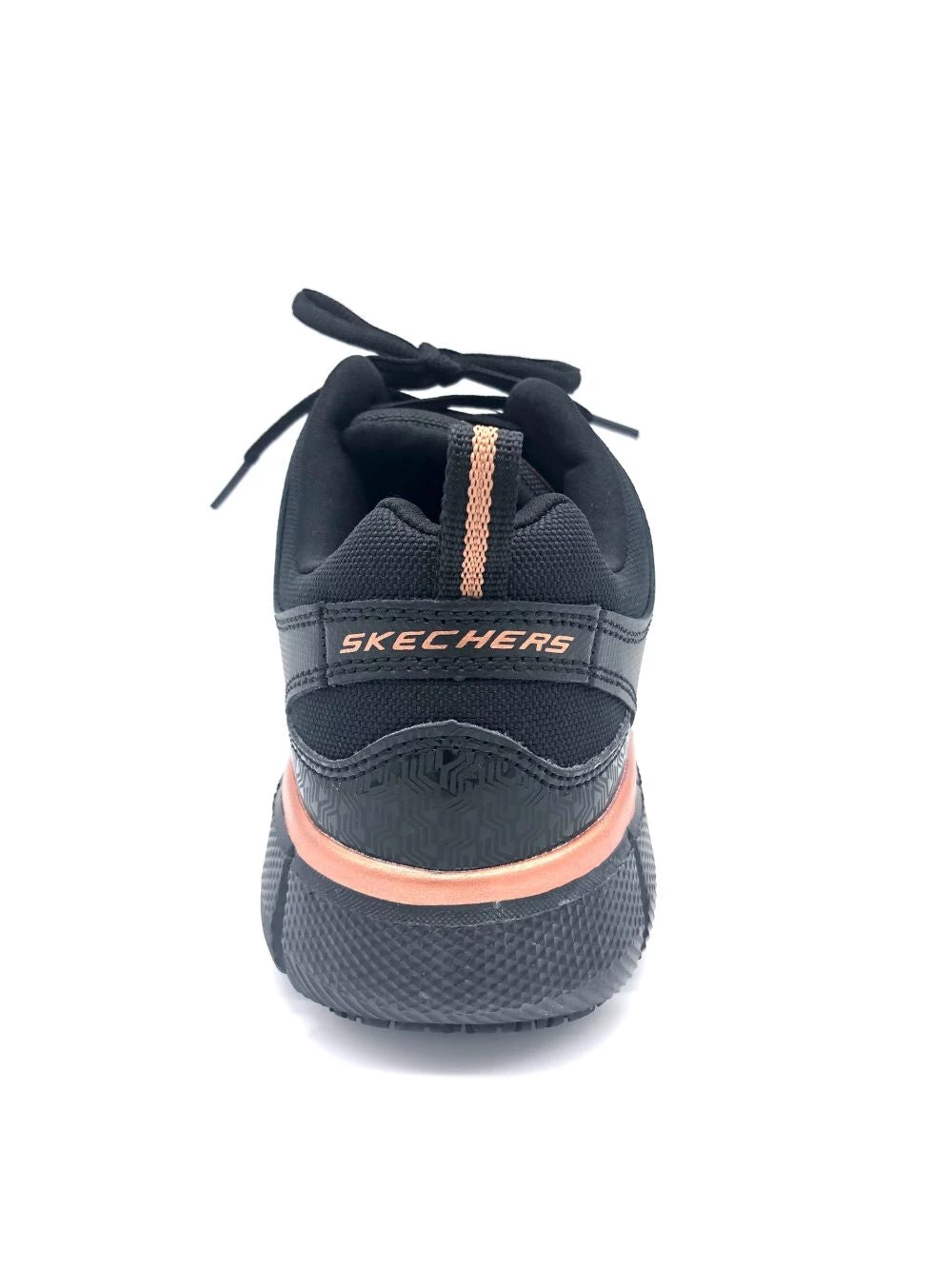 'Skechers' Women's Teflin Kanpur SR ESD Comp Toe - Black / Rose Gold 5 'Skechers' Women's Teflin Kanpur SR ESD Comp Toe - Black / Rose Gold