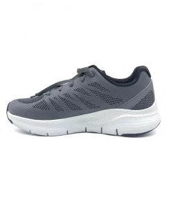 'Skechers' Men's Arch Fit Charge Back - Charcoal / Black