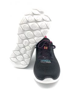 'Skechers' Women's GOwalk Hyper Burst® - Black / Multi Shoes & Boots