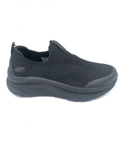 'Skechers' Men's Relaxed Fit: D'Lux Walker Quick Upgrade - Black (Wide)