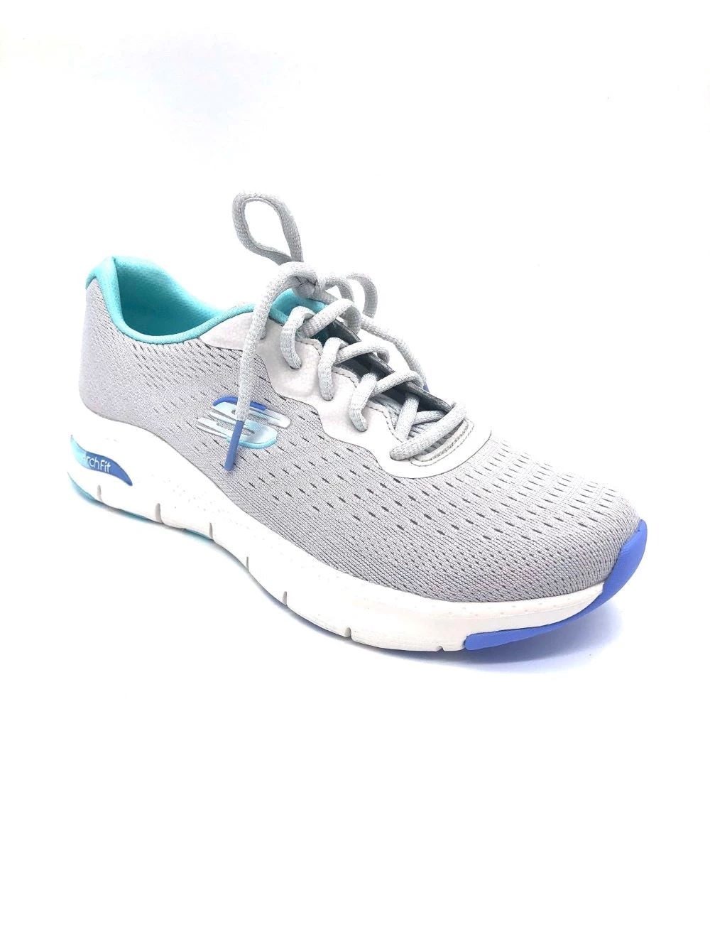 'Skechers' Women's Arch Fit Infinity - Grey / Blue 7 'Skechers' Women's Arch Fit Infinity - Grey / Blue