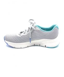 'Skechers' Women's Arch Fit Infinity - Grey / Blue 13 'Skechers' Women's Arch Fit Infinity - Grey / Blue