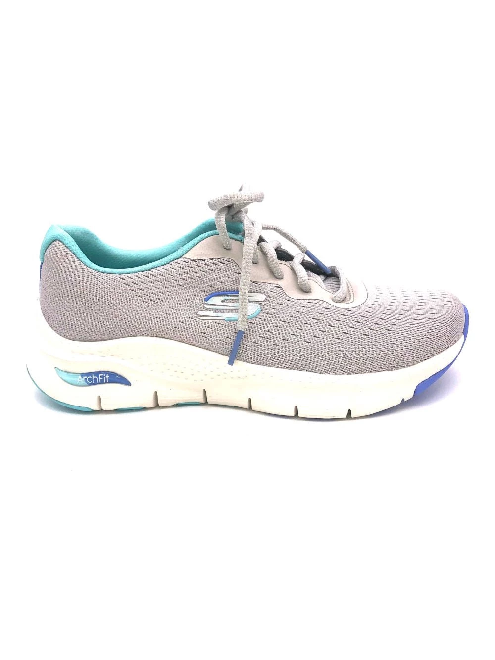 'Skechers' Women's Arch Fit Infinity - Grey / Blue 3 'Skechers' Women's Arch Fit Infinity - Grey / Blue