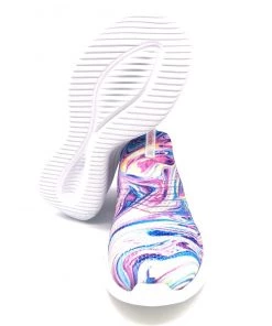 'Skechers' Women's Ultra Flex 3.0 Groovy Orbit - White / Multi