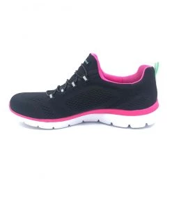 'Skechers' Women's Summits-Perfect Views - Black / Hot Pink