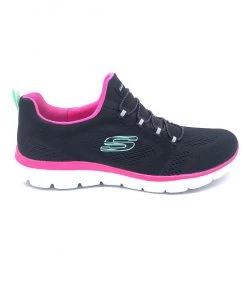 'Skechers' Women's Summits-Perfect Views - Black / Hot Pink