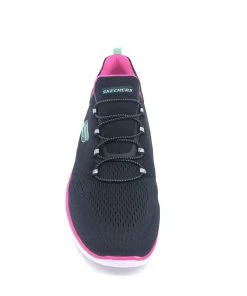 'Skechers' Women's Summits-Perfect Views - Black / Hot Pink