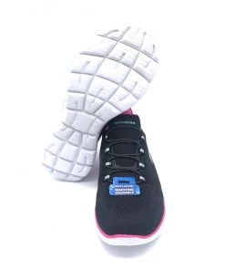 'Skechers' Women's Summits-Perfect Views - Black / Hot Pink