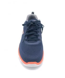 'Skechers' Men's Glide-Step Sport New Appeal - Navy / Orange