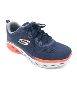 'Skechers' Men's Glide-Step Sport New Appeal - Navy / Orange