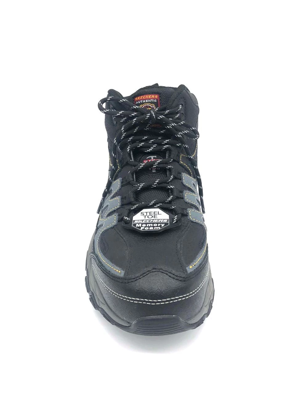 'Skechers' Men's Relaxed Fit: Holdredge-Rebem EH Steel Toe - Black / Charcoal (Wide) 4 'Skechers' Men's Relaxed Fit: Holdredge-Rebem EH Steel Toe - Black / Charcoal (Wide)
