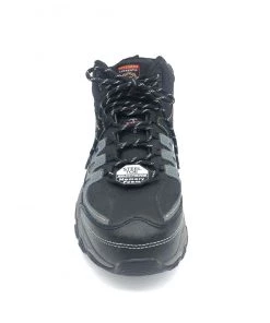 'Skechers' Men's Holdredge Rebem EH Steel Toe - Black / Charcoal
