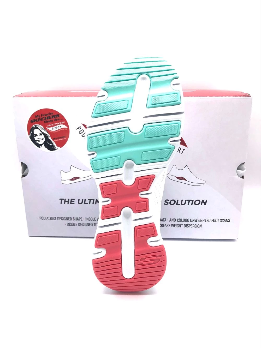 'Skechers' Women's Arch Fit-Modern Rythm - White / Multi-Color 6 'Skechers' Women's Arch Fit-Modern Rythm - White / Multi-Color