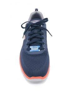 'Skechers' Men's Glide-Step Sport New Appeal - Navy / Orange (Wide)