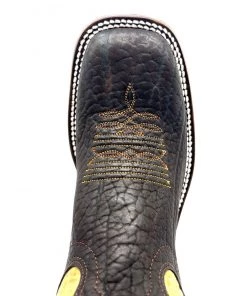 'Hondo' Men's 14" Bullhide Square Toe - Brown