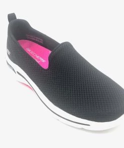'Skechers' Women's GOwalk Arch Fit-Grateful - Black / Hot Pink 9 'Skechers' Women's GOwalk Arch Fit-Grateful - Black / Hot Pink