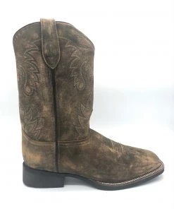 Abilene Boot Co. 'Abilene' Men's 13" Rawhide Western Square Toe - Brown