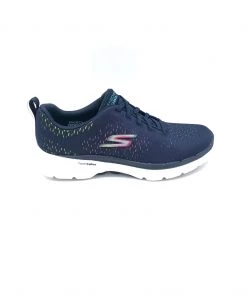 'Skechers' Women's GOwalk 6 Vibrant Energy - Navy / Multi