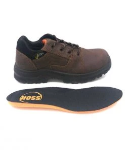 Hoss Boot Company 'Hoss Boots' Men's XRD Met Guard EH Oxford Comp Toe - Brown