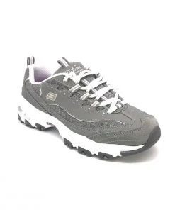 'Skechers' Women's D'Lites Me Time - Gray / White