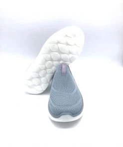 'Skechers' Women's GOwalk Hyper Burst Solar Winds - Gray / Pink