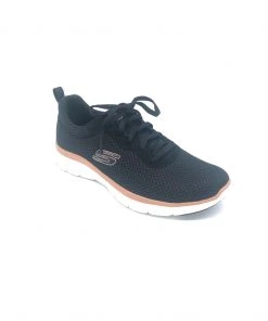 Skechers Women's Flex Appeal 4.0 Brilliant View - Black / Rose Gold 8 Skechers Women's Flex Appeal 4.0 Brilliant View - Black / Rose Gold