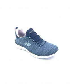 'Skechers' Women's Summits-Quick Getaway - Navy / Purple (Wide)